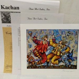 Michael Kachan Artist Eiffel Song, 1999